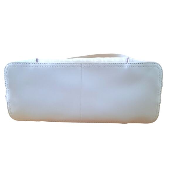 Fossil Womens Butterfly and Floral Embroidered Zip Closure Shoulder Bag - Picture 3 of 7